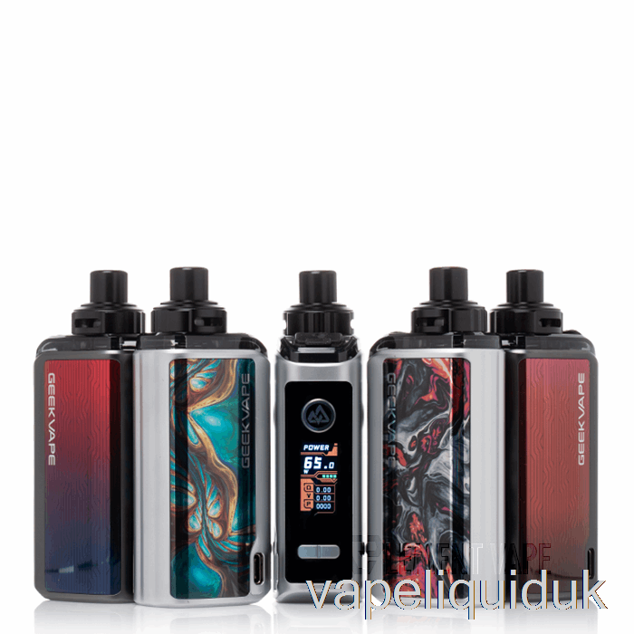 Geek Vape OBELISK 65W Pod Mod Kit [FC] PSG Edition Vape Juice